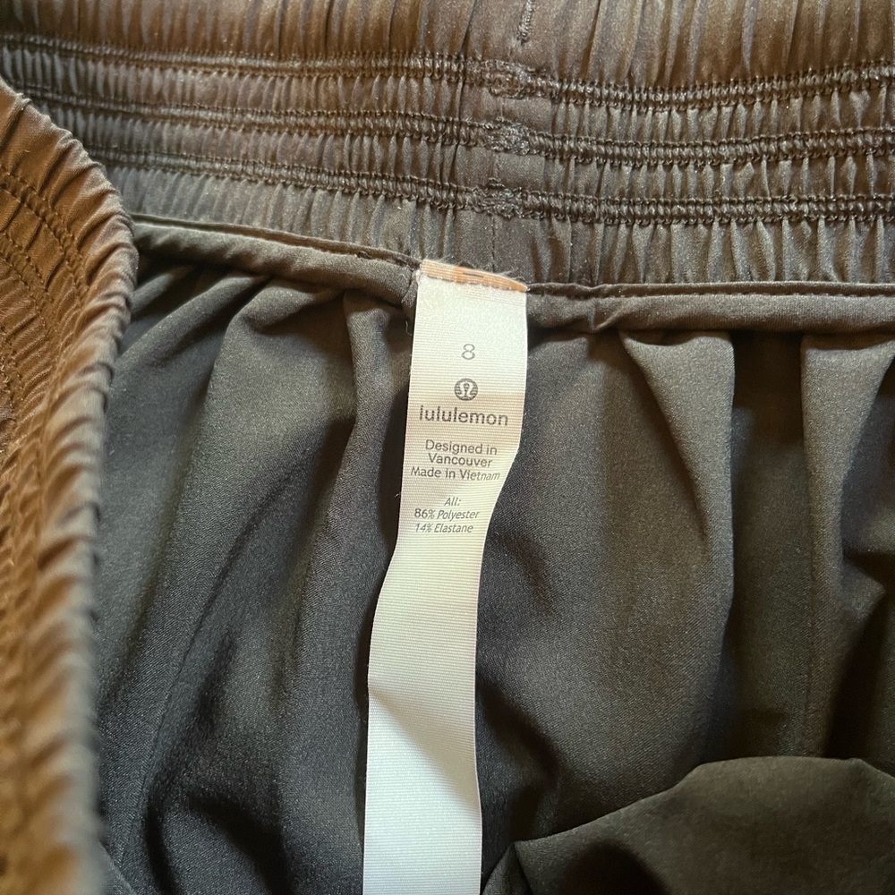 lululemon Black A-Line Drawstring Skirt - Picture 6 of 6